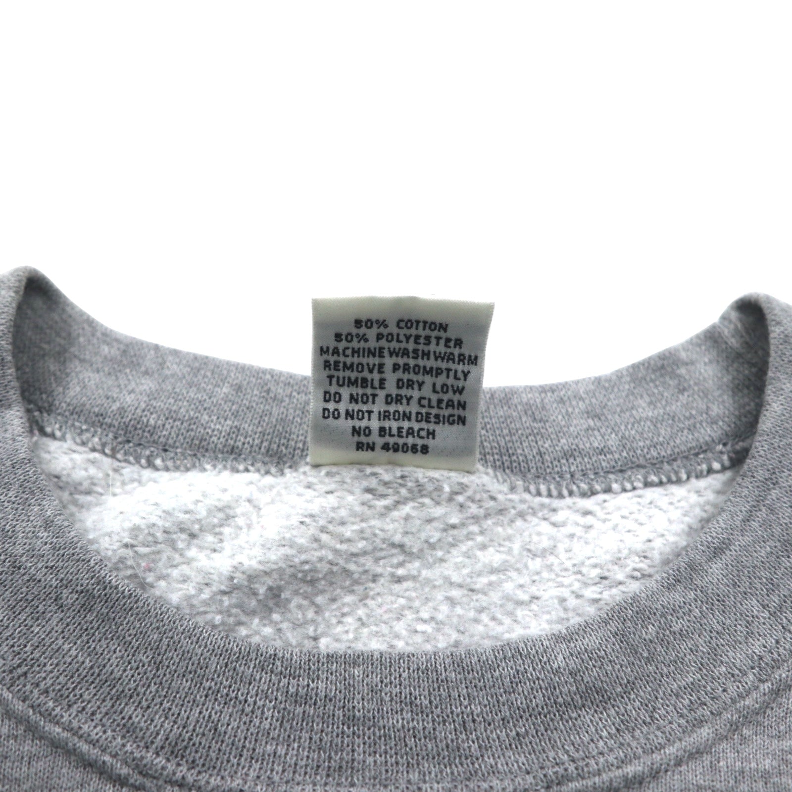 US ARMY Felpa militare grigia in cotone M.J.SOFFE