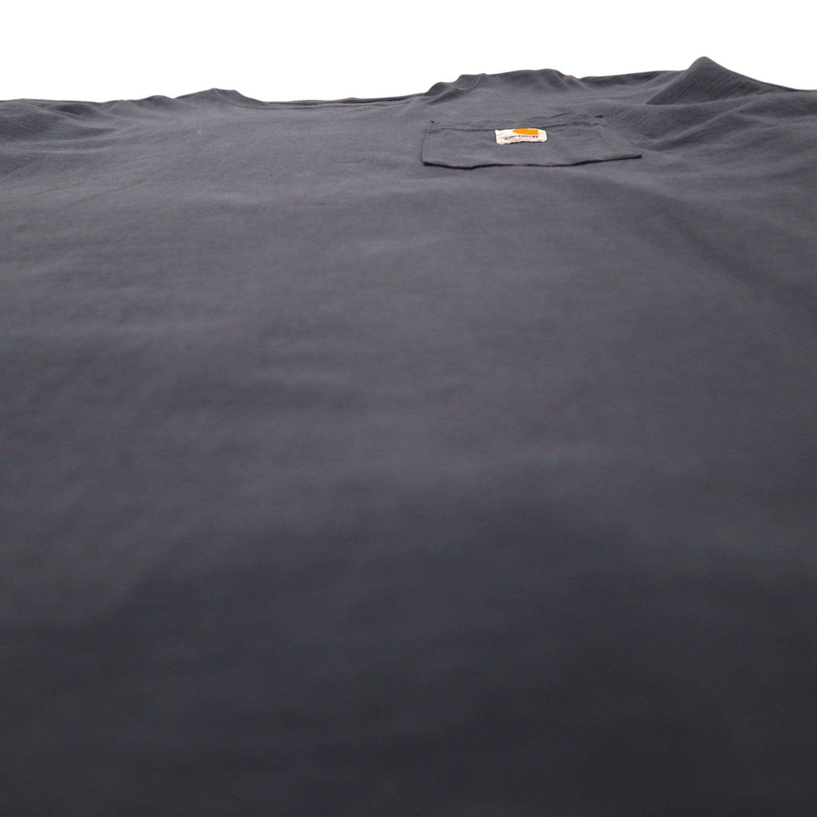 carhartt オリジナルフィット ポケット Tシャツ 4XL ORIGINAL FIT グレー コットン