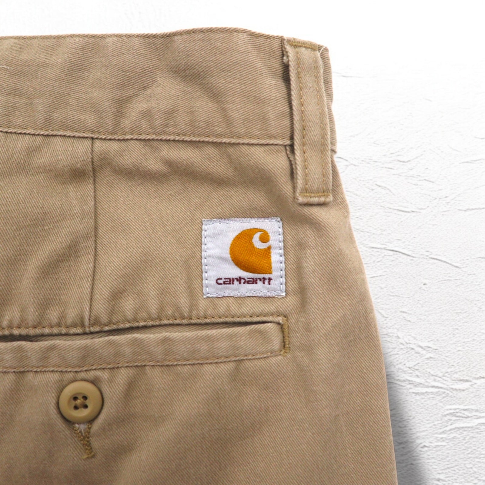 carhartt WIP Pantaloni Calder Pant tapered chino L beige 1030473 Made in Tunisia