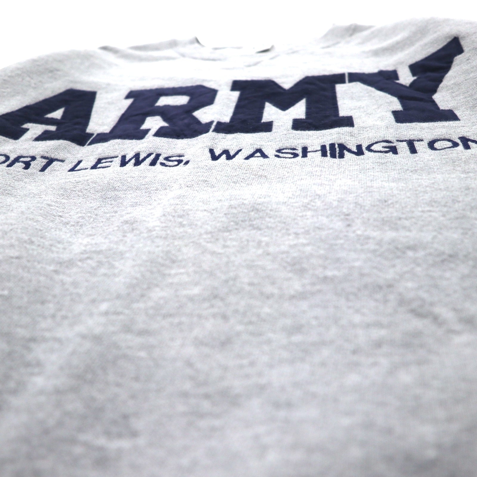 US ARMY Felpa militare grigia in cotone M.J.SOFFE