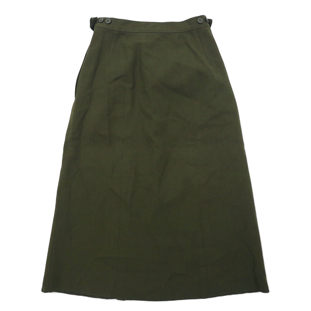 Esercito degli Stati Uniti, gonna da campo dell'esercito americano, linea ad A, 8R, kaki, lana, militare, GONNA DA DONNA CAMPO WL OG108