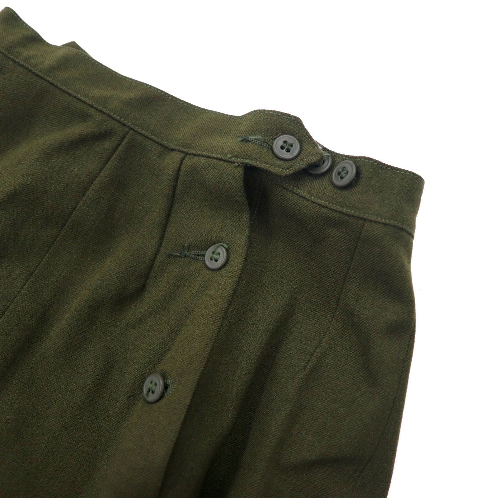 Esercito degli Stati Uniti, gonna da campo dell'esercito americano, linea ad A, 8R, kaki, lana, militare, GONNA DA DONNA CAMPO WL OG108