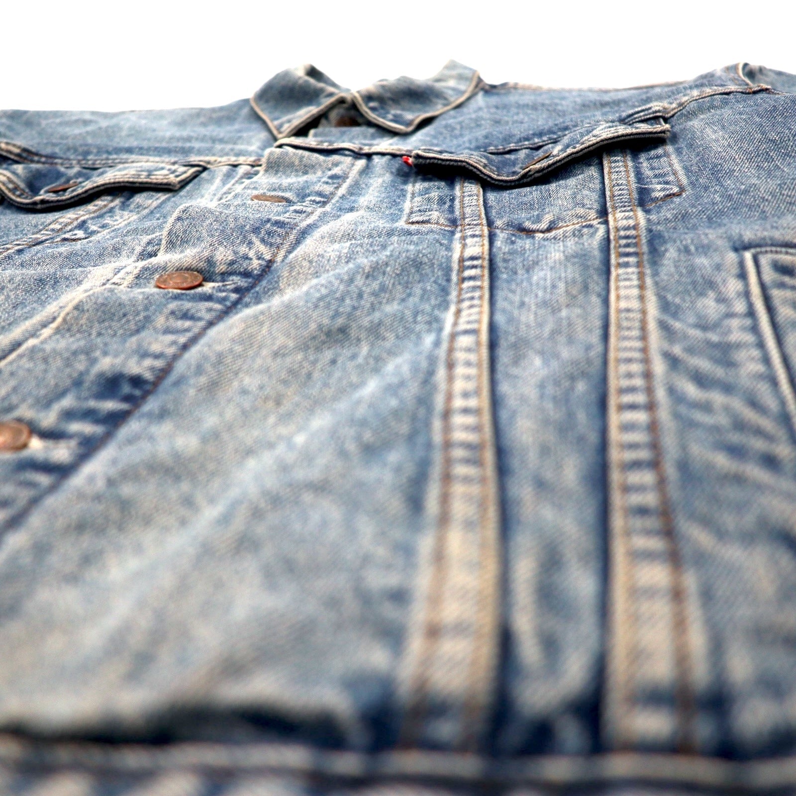 Levi's Made in Croatia Anni '90 Modello Euro 70503 Giacca in denim G-Jean 2XL Indigo Blu
