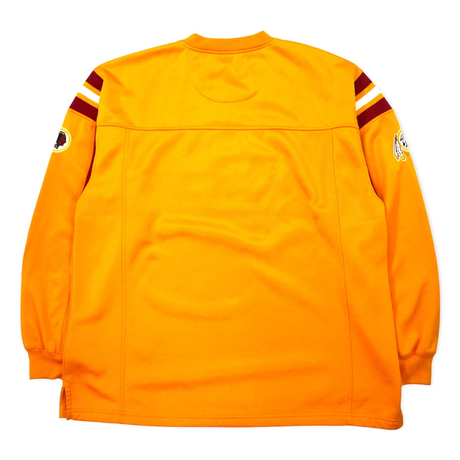 Maglia da gioco NFL, taglia XL, gialla, in poliestere, RED SKINS, taglia grande