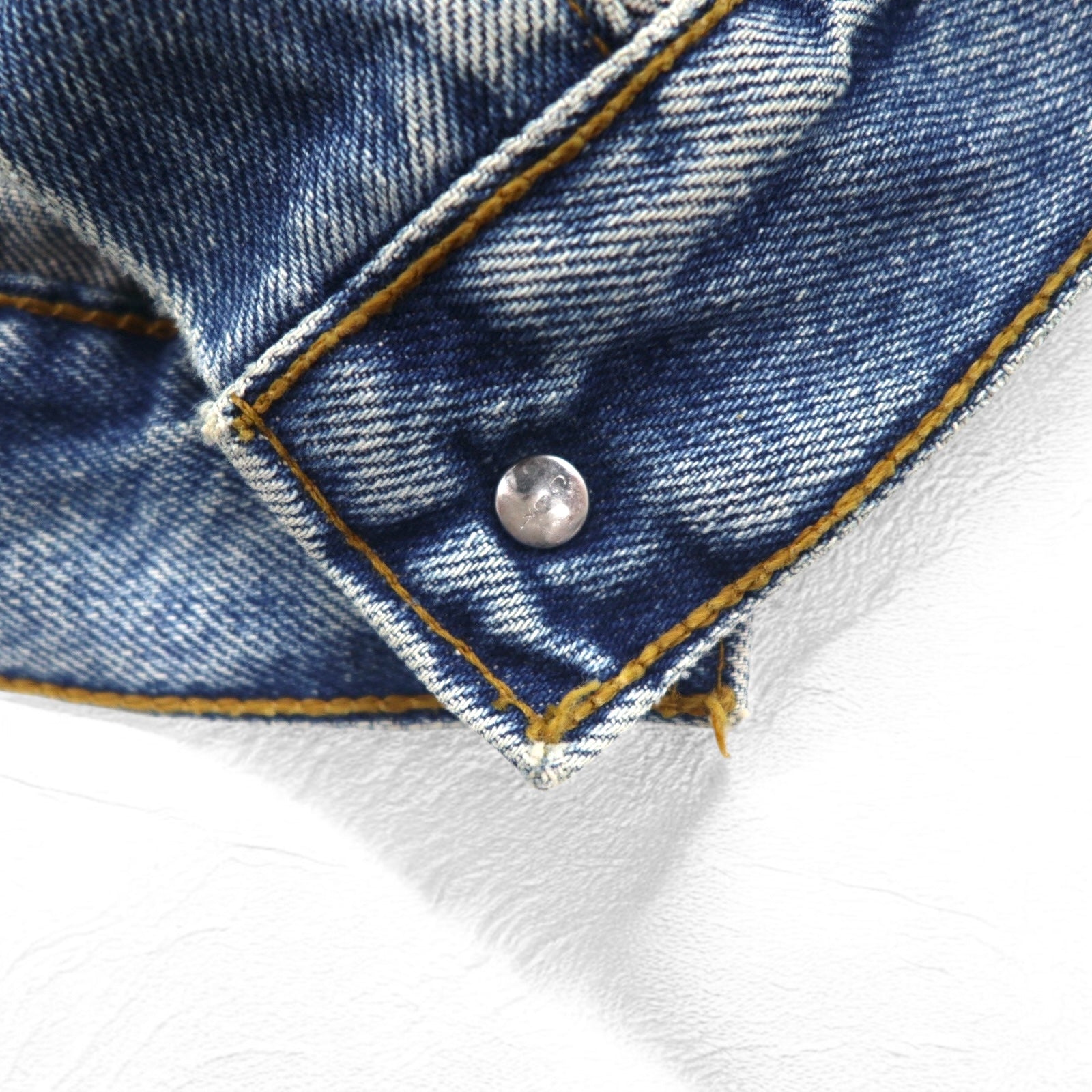 Levi's Made in Croatia Anni '90 Modello Euro 70503 Giacca in denim G-Jean 2XL Indigo Blu