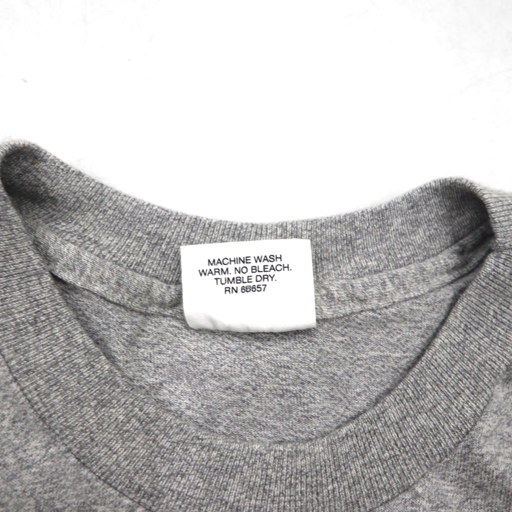 The Cotton Exchange anni '90, Made in USA, T-shirt vintage a cucitura singola, XL, grigia, DRAKE SOCCER
