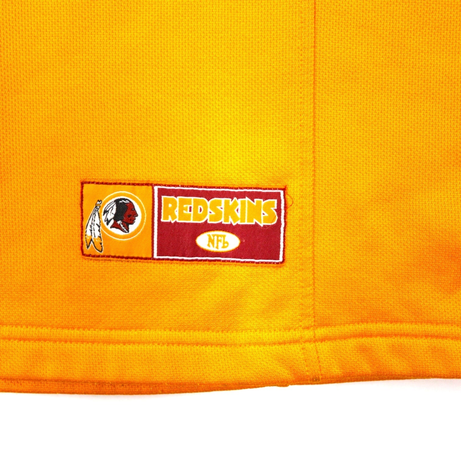 Maglia da gioco NFL, taglia XL, gialla, in poliestere, RED SKINS, taglia grande