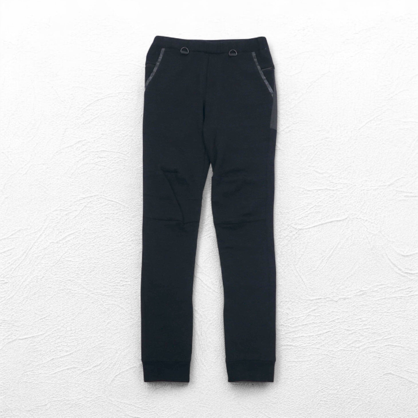 SUN SEA Free Market Pants - Pantaloni facili in maglia L grigio, made in Japan