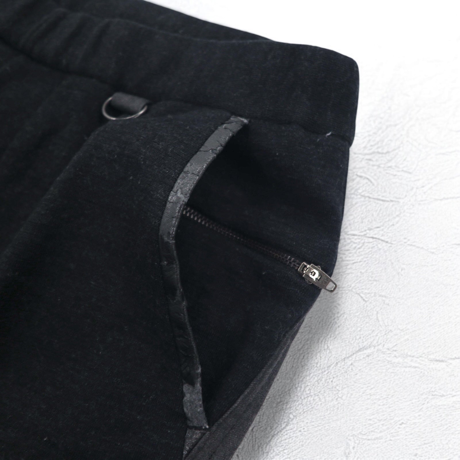 SUN SEA Free Market Pants - Pantaloni facili in maglia L grigio, made in Japan