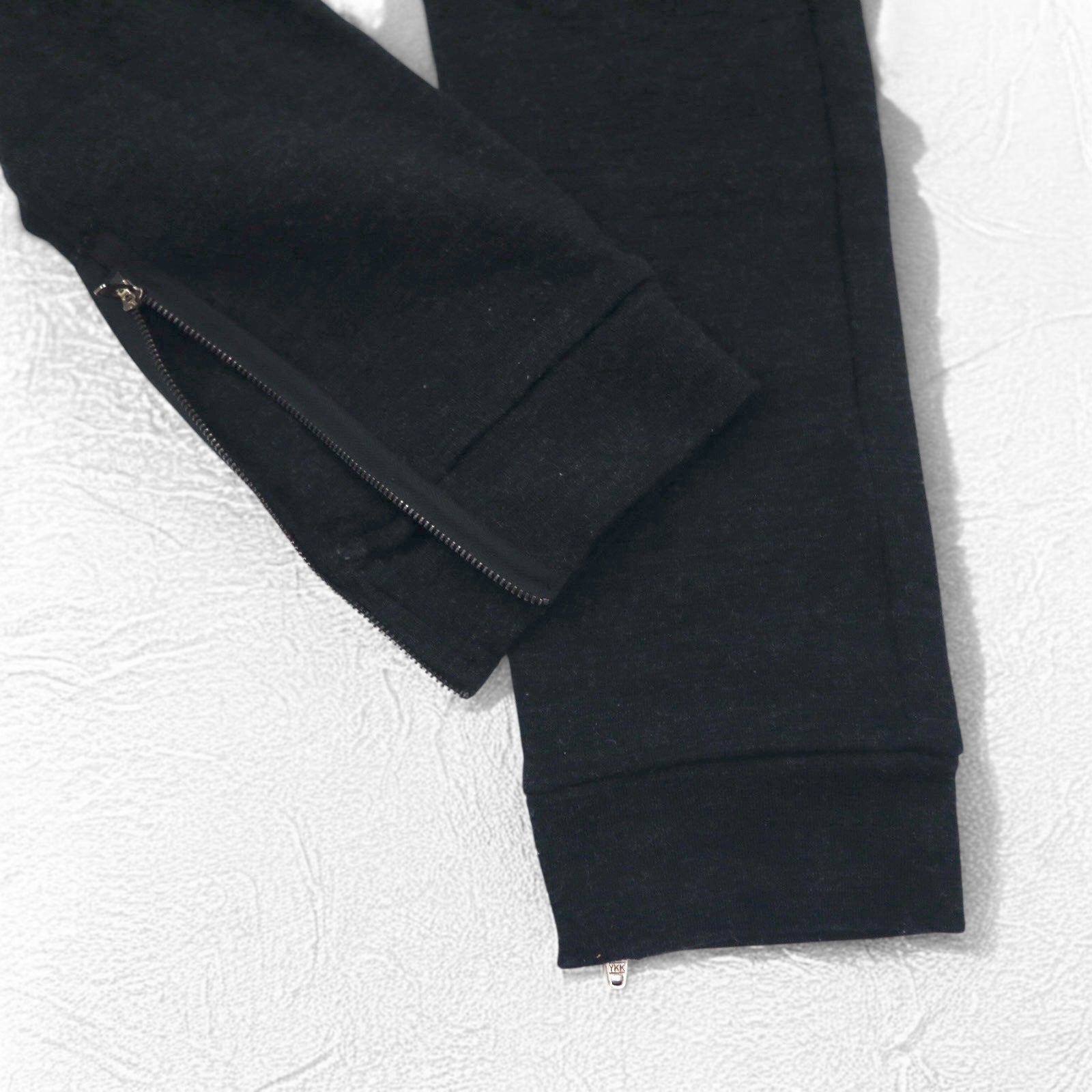 SUN SEA Free Market Pants - Pantaloni facili in maglia L grigio, made in Japan