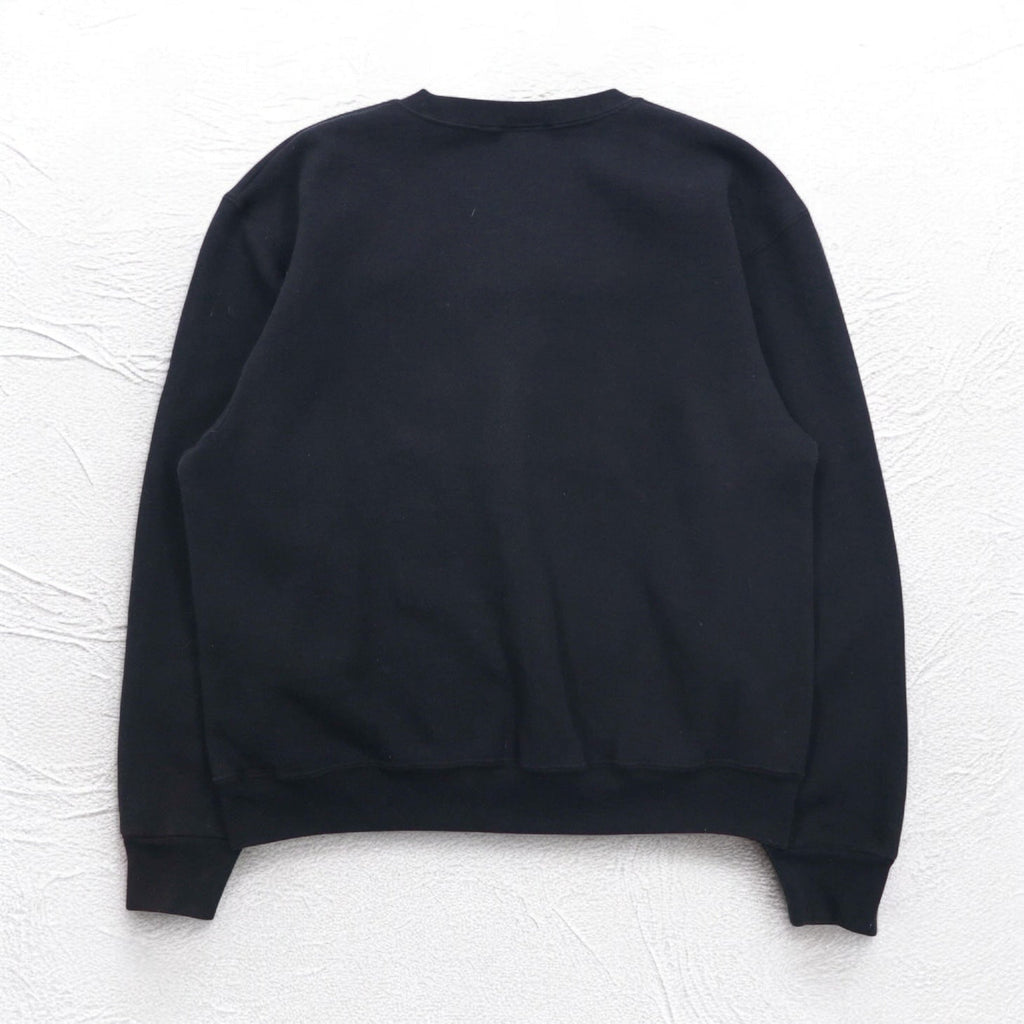 UCLA Anni '90 Made in USA College Felpa M Nera Cotone Applicazioni GOLD Standard