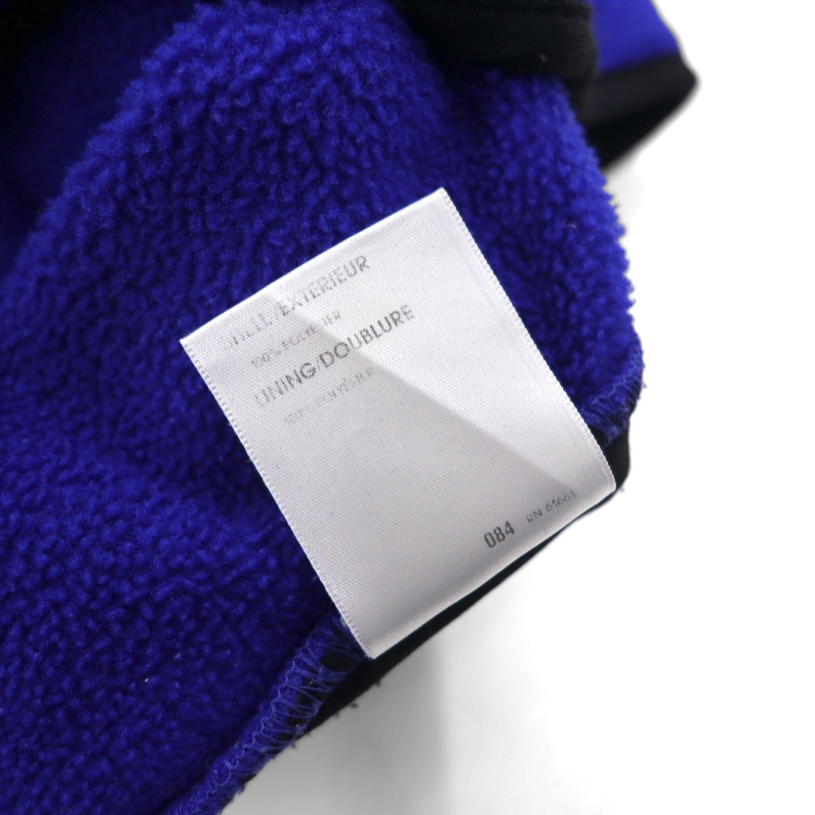 THE NORTH FACE 90年代 USA製 ポーラテック POLARTEC フリースジャケット M ブルー ジップポケット