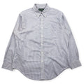 LAUREN RALPH LAUREN ボタンダウンシャツ XL ブルー コットン チェック CLASSIC FIT NON IRON