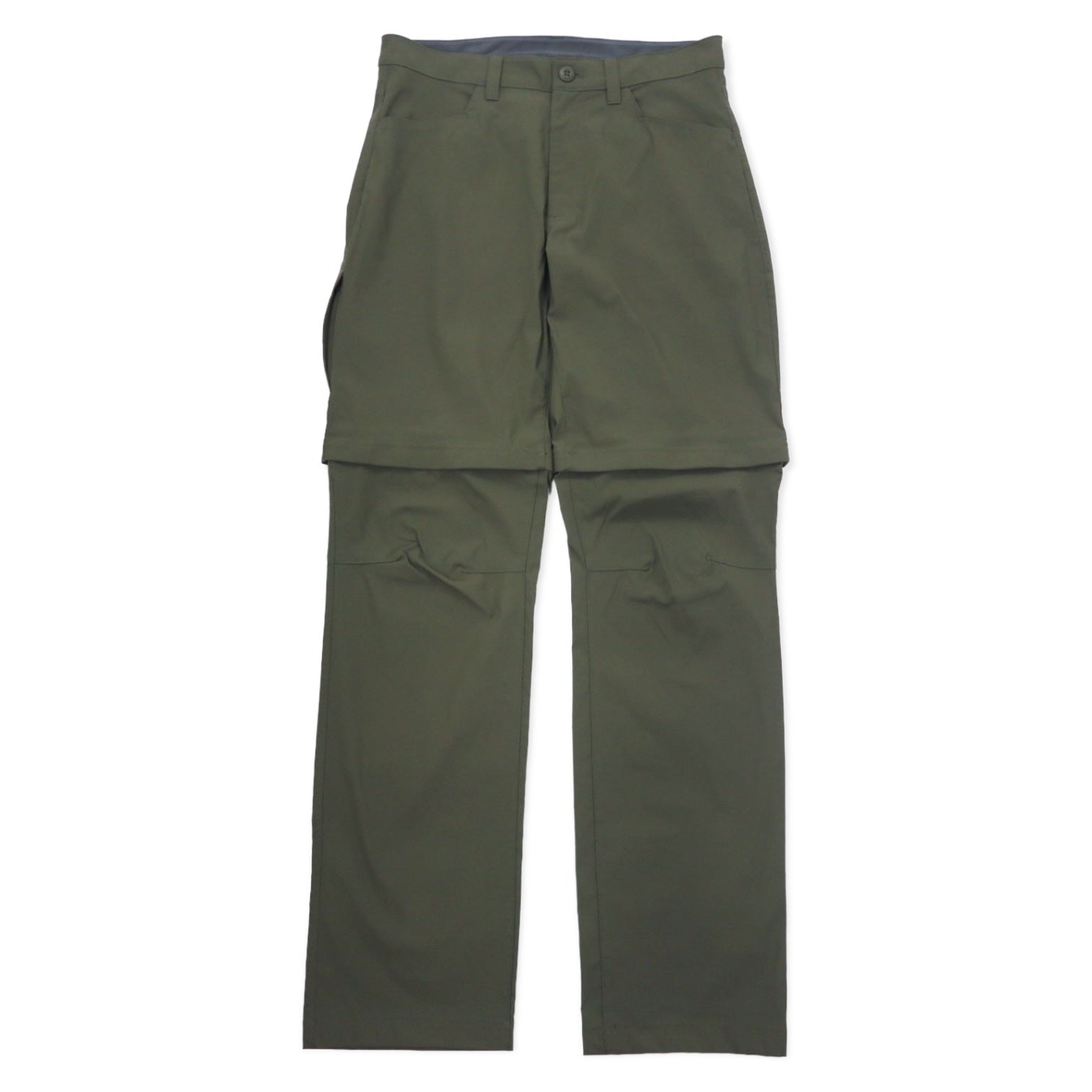 Eddie Bauer 2WAY Convertible Tech Pants Climbing Pants 32 Khaki Nylon 1537466 Prodotto in Sri Lanka