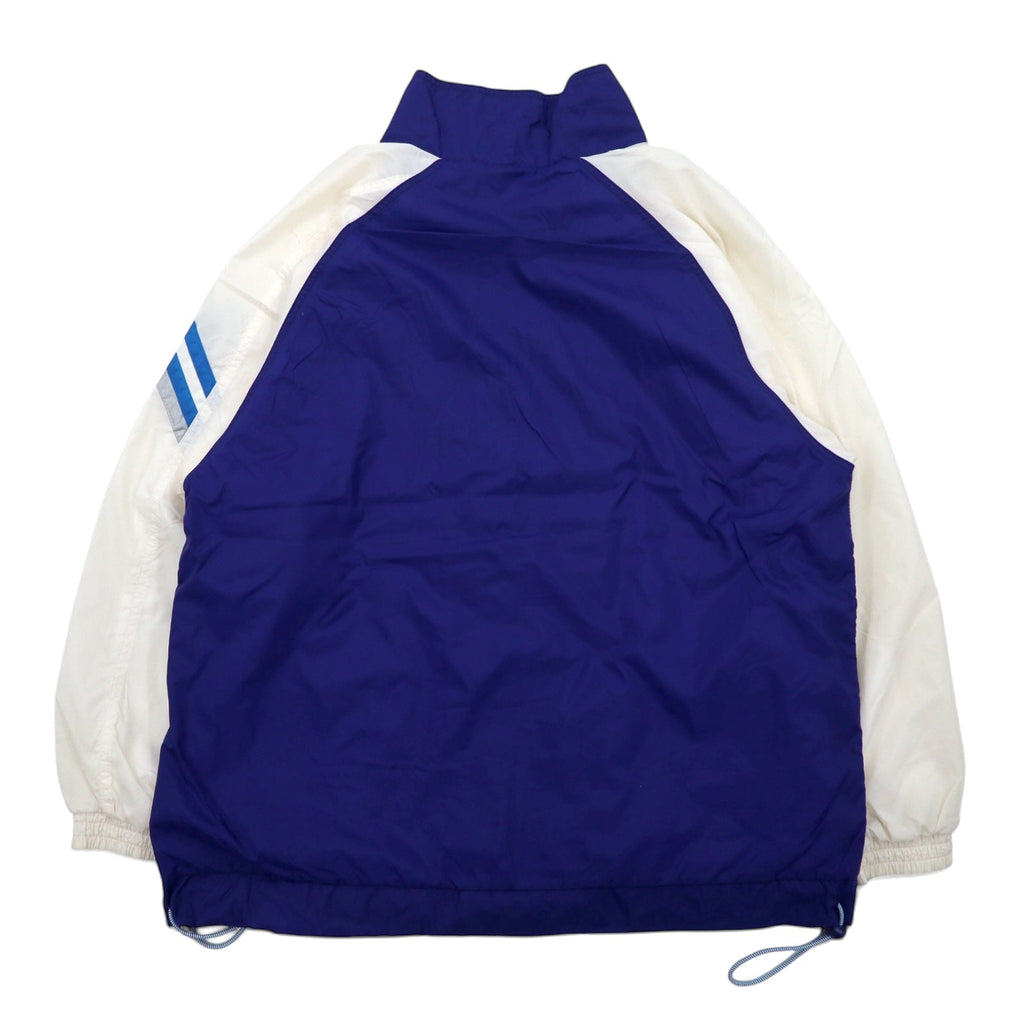 FILA Giacca di nylon anni '90 Tuta sportiva blu taglia L con coulisse