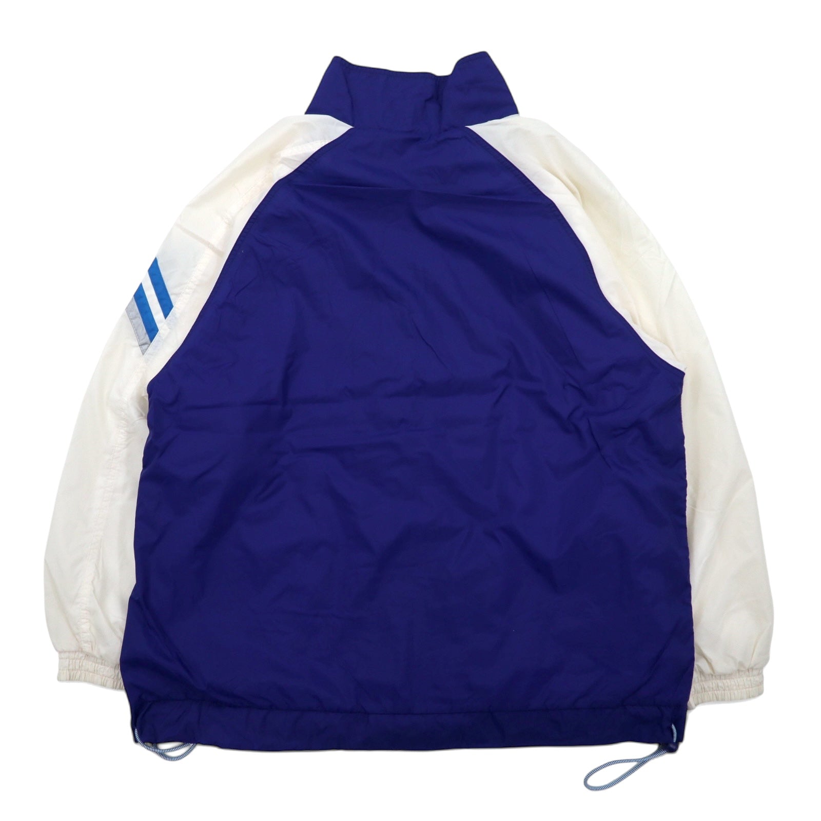FILA Giacca di nylon anni '90 Tuta sportiva blu taglia L con coulisse