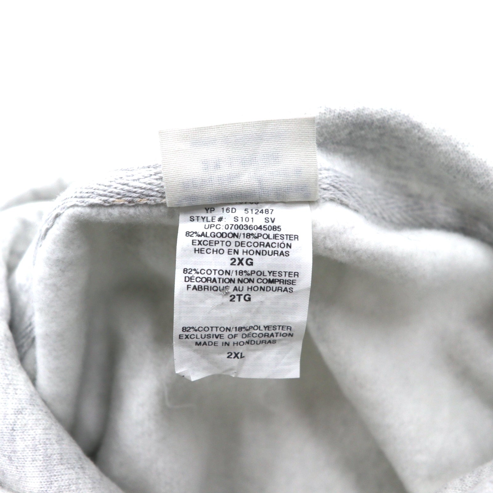 Champion リバースウィーブ REVERSE WEAVE プルオーバー パーカー 2XL グレー LIFEGUARD 裏起毛 青単タグ 復刻 ビッグサイズ