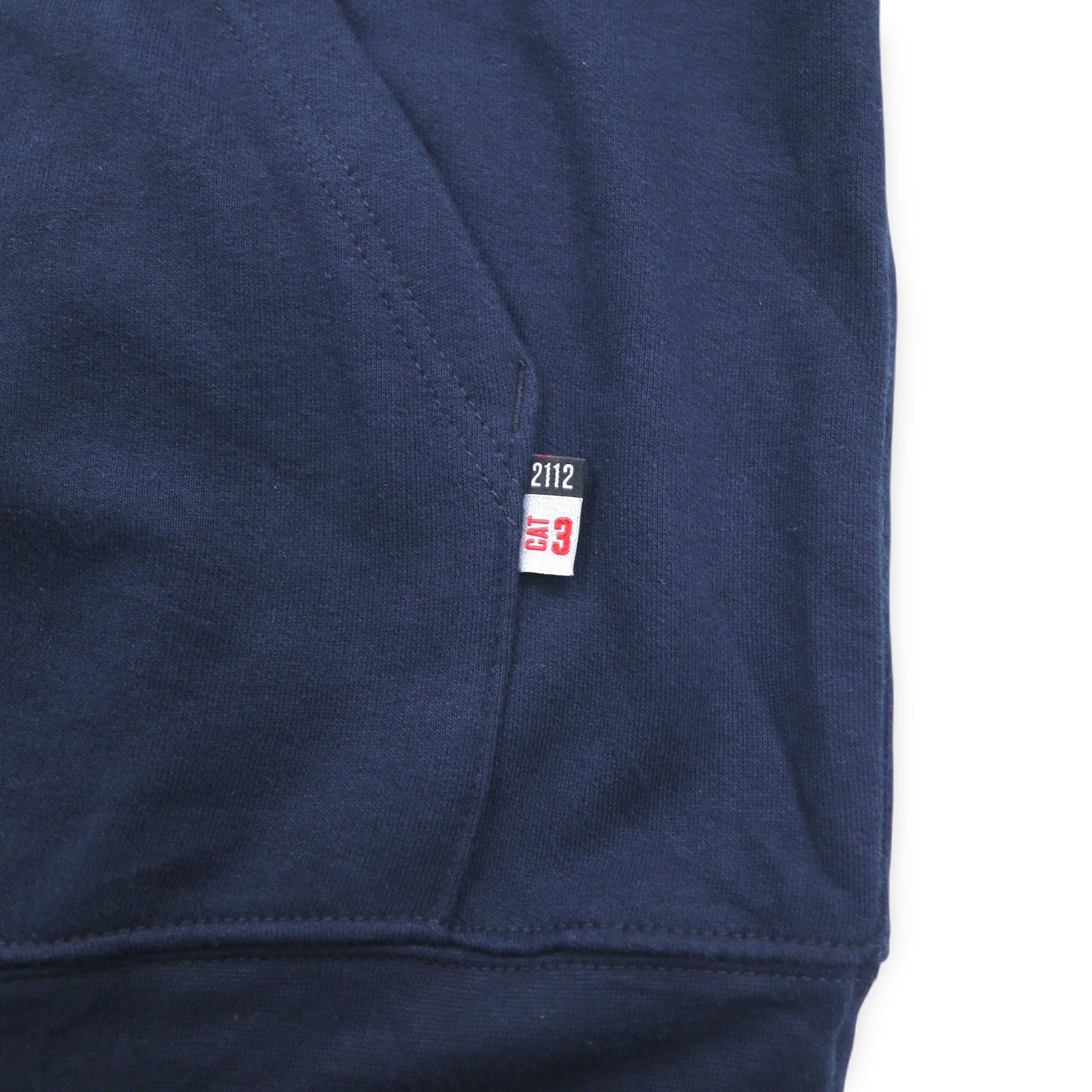 Carhartt Felpa girocollo a mezza zip, vestibilità ampia, taglia M, blu navy, cotone ignifugo CAT3 Flame-Resistant Force Loose Fit Midweight Mock Neck Sweatshirt TS5028-FRM