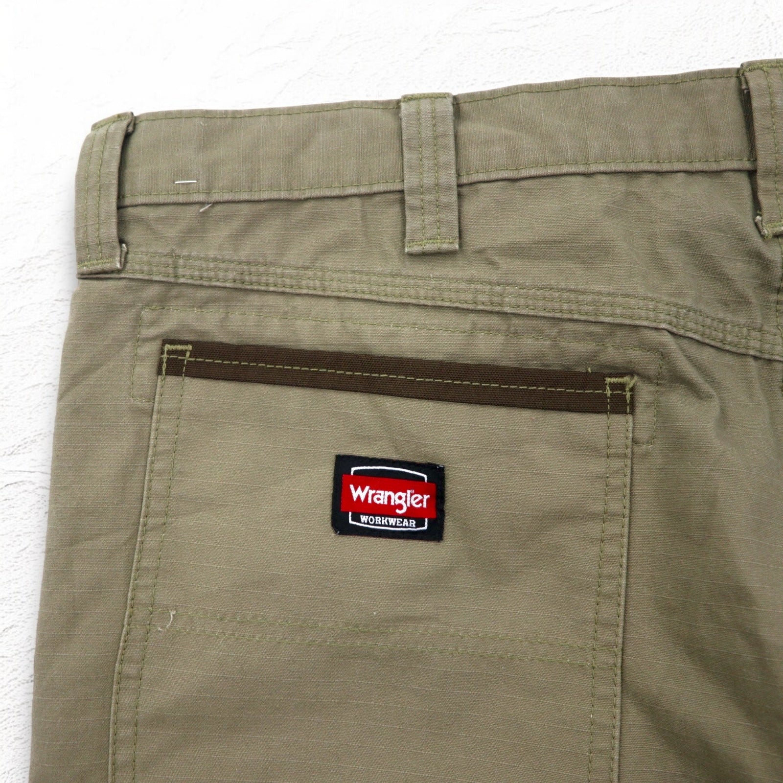 Wrangler WORKWEAR Pantaloni cargo ripstop XL Kaki Cotone 10WMWR1BR