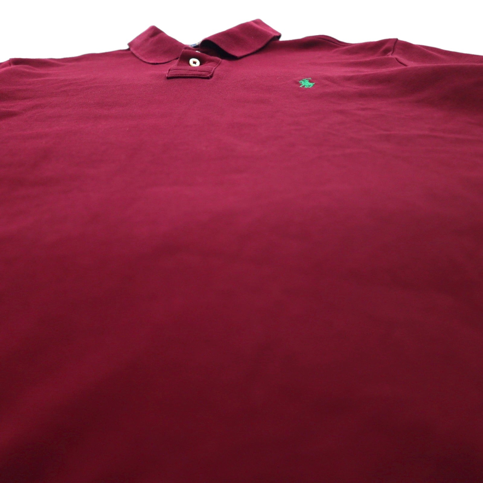 POLO RALPH LAUREN Polo L Bordeaux Cotone Ricamo Small Pony