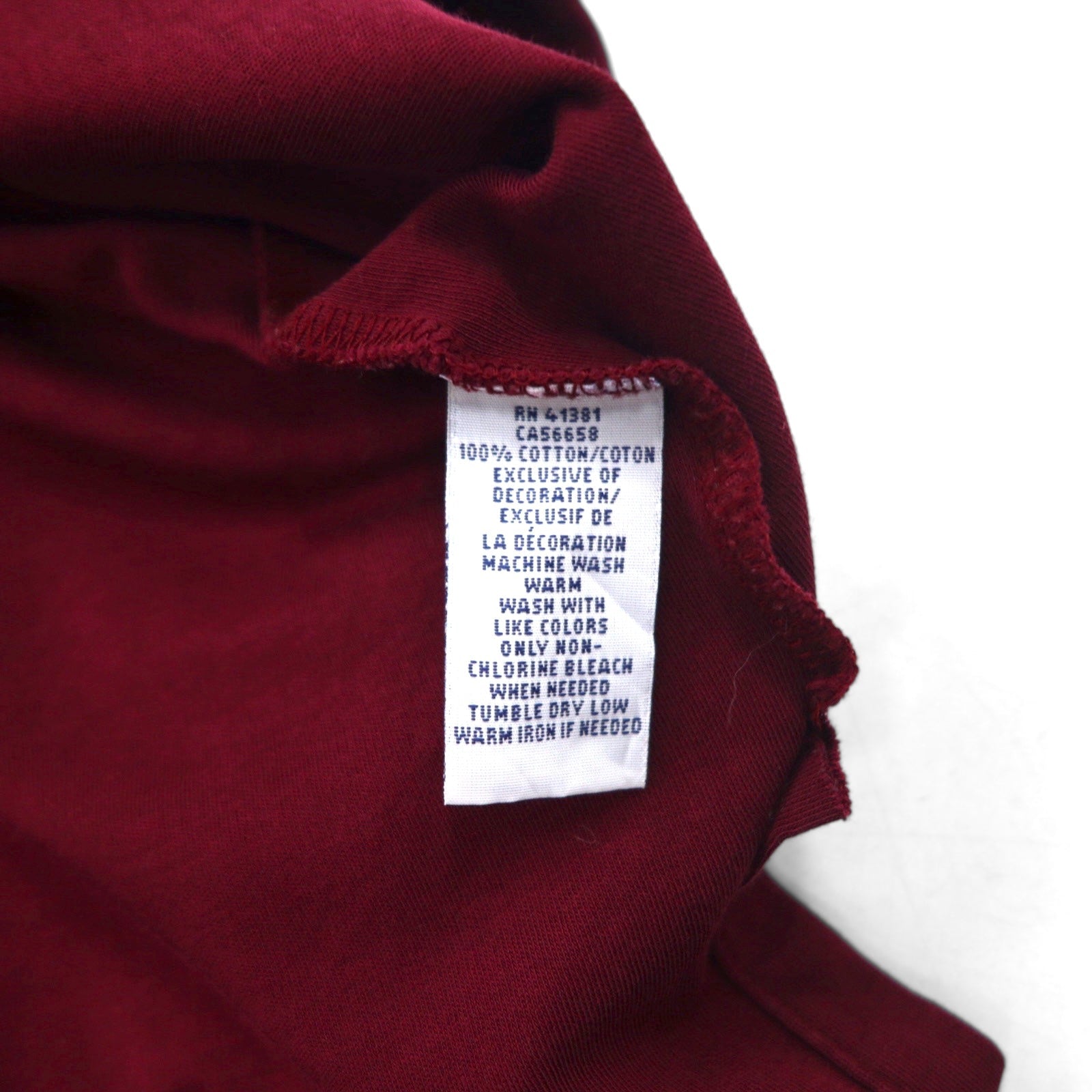POLO RALPH LAUREN Polo L Bordeaux Cotone Ricamo Small Pony