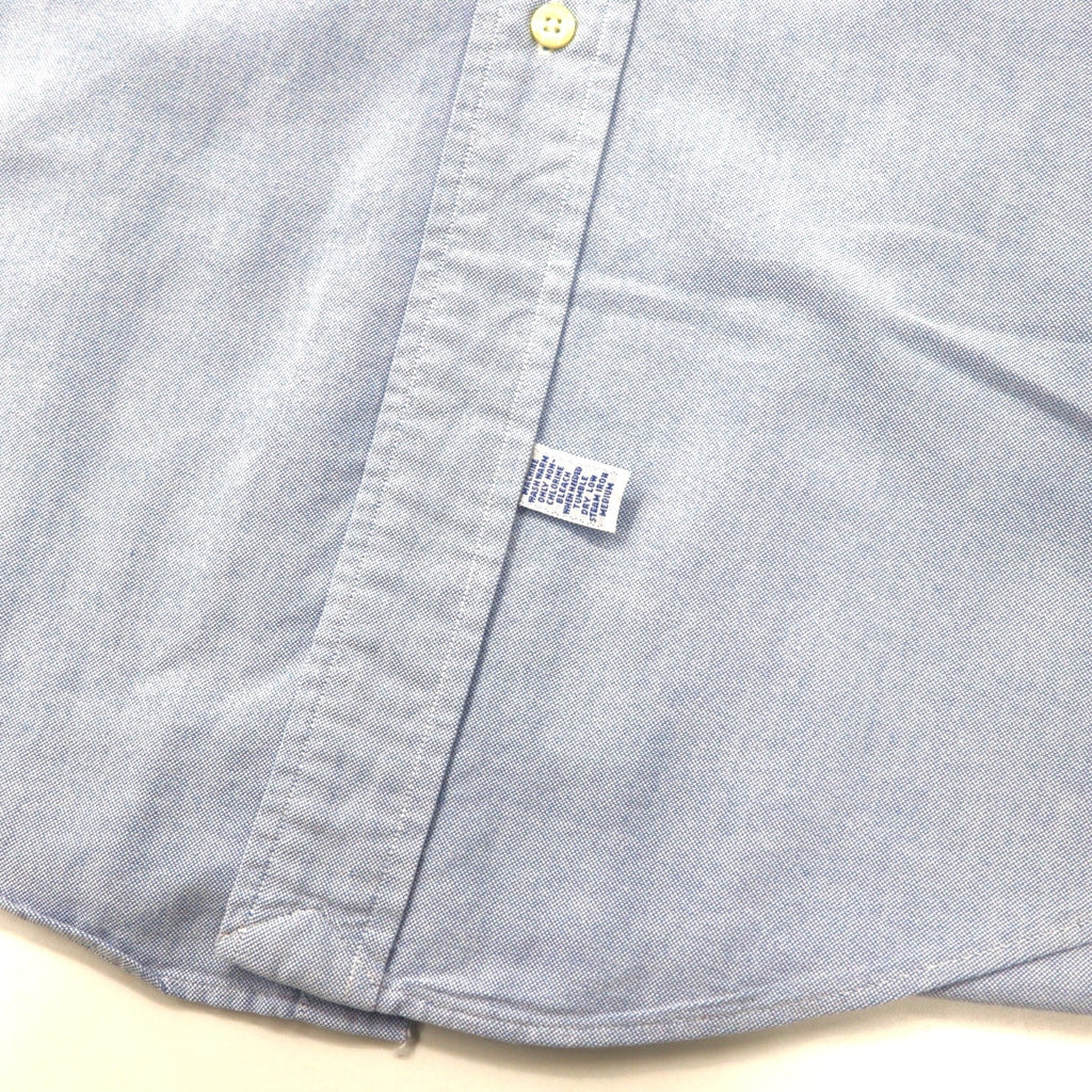 Ralph Lauren オックスフォード ボタンダウンシャツ 15 1/2-32 ブルー コットン スモールポニー刺繍 YARMOUTH