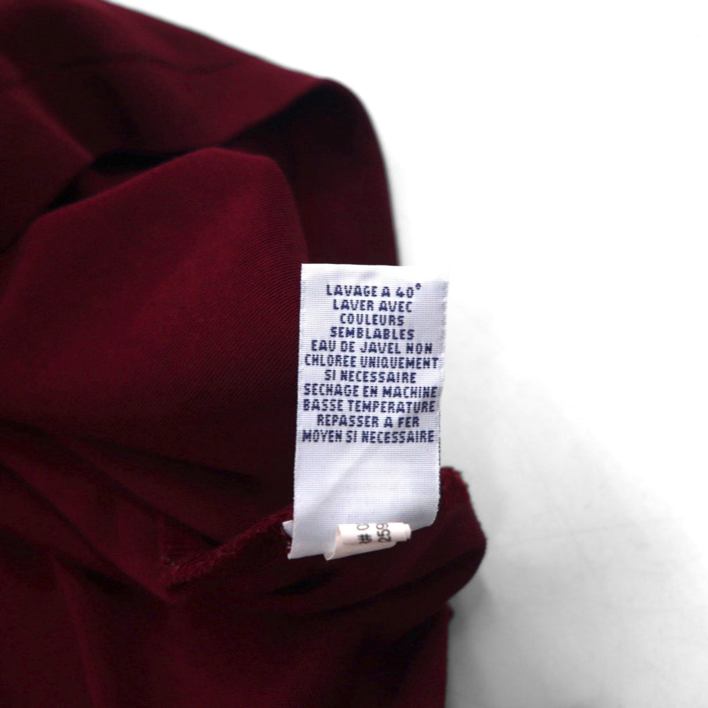 POLO RALPH LAUREN Polo L Bordeaux Cotone Ricamo Small Pony
