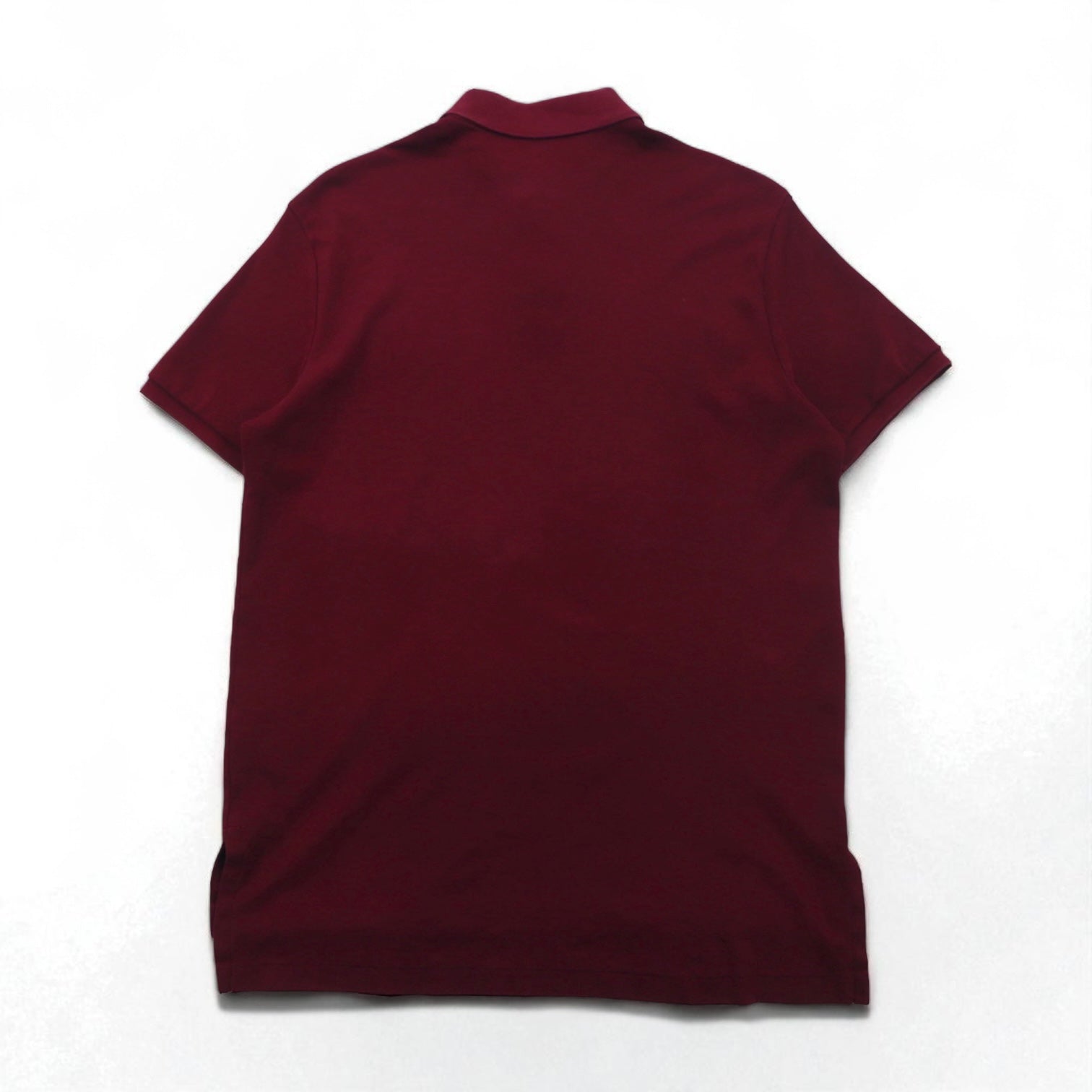 POLO RALPH LAUREN Polo L Bordeaux Cotone Ricamo Small Pony