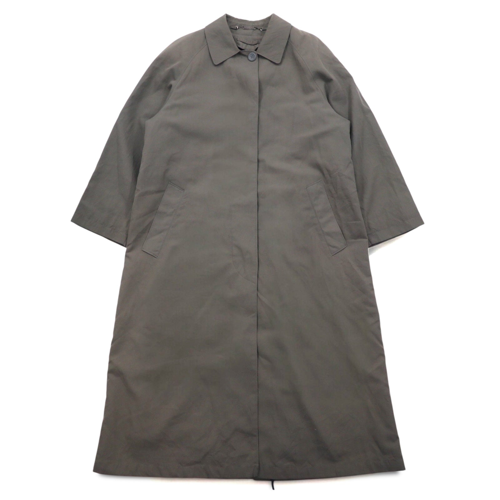 LONDON FOG Trench XL grigio poliestere cotone fodera rimovibile