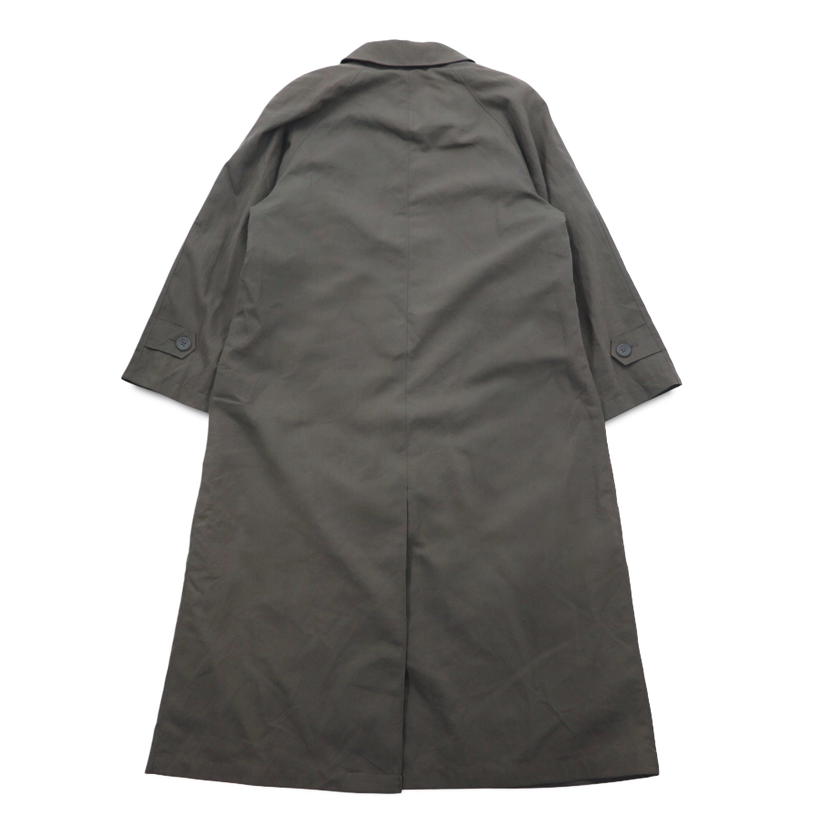LONDON FOG Trench XL grigio poliestere cotone fodera rimovibile