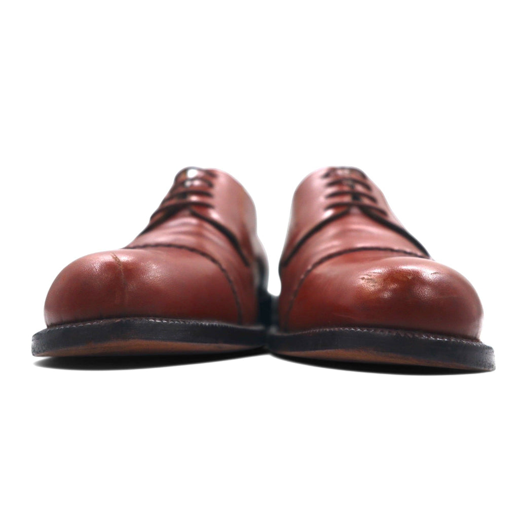 DAVID EDEN Scarpe eleganti francesine con punta liscia 27.5cm Marroni in pelle