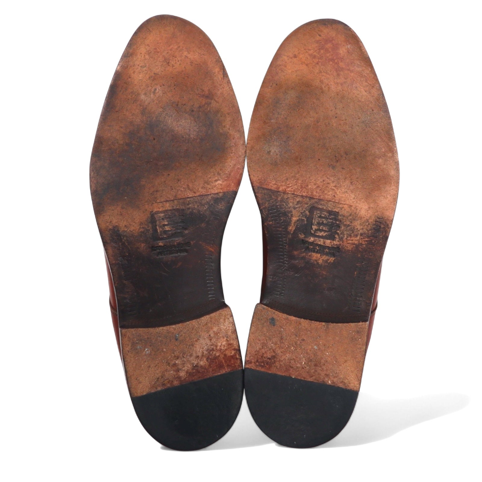 DAVID EDEN Scarpe eleganti francesine con punta liscia 27.5cm Marroni in pelle