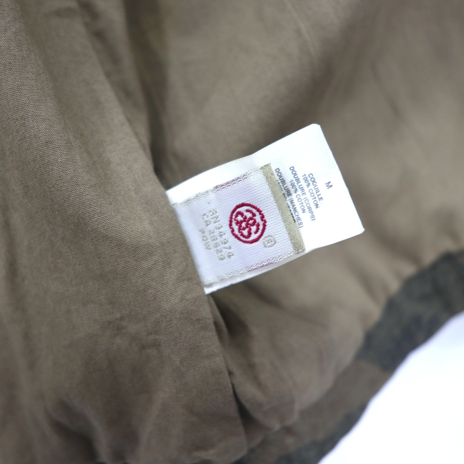 Stussy M-65 Field Jacket M Cachi Camouflage Cotone Coulisse