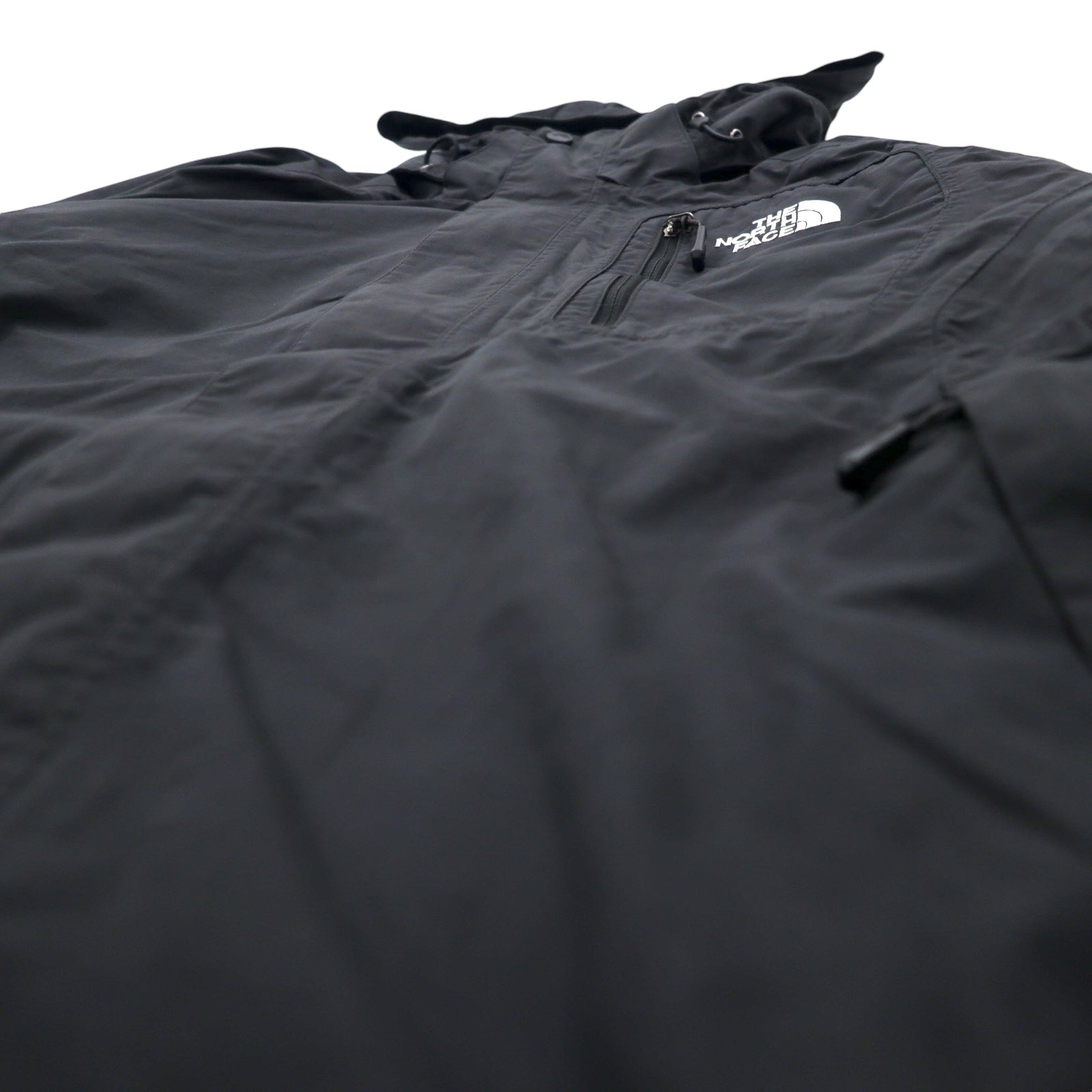 THE NORTH FACE Giacca a vento M Nera Nylon HYVENT Idrorepellente Traspirante Zip-in Zip integrata Standard USA