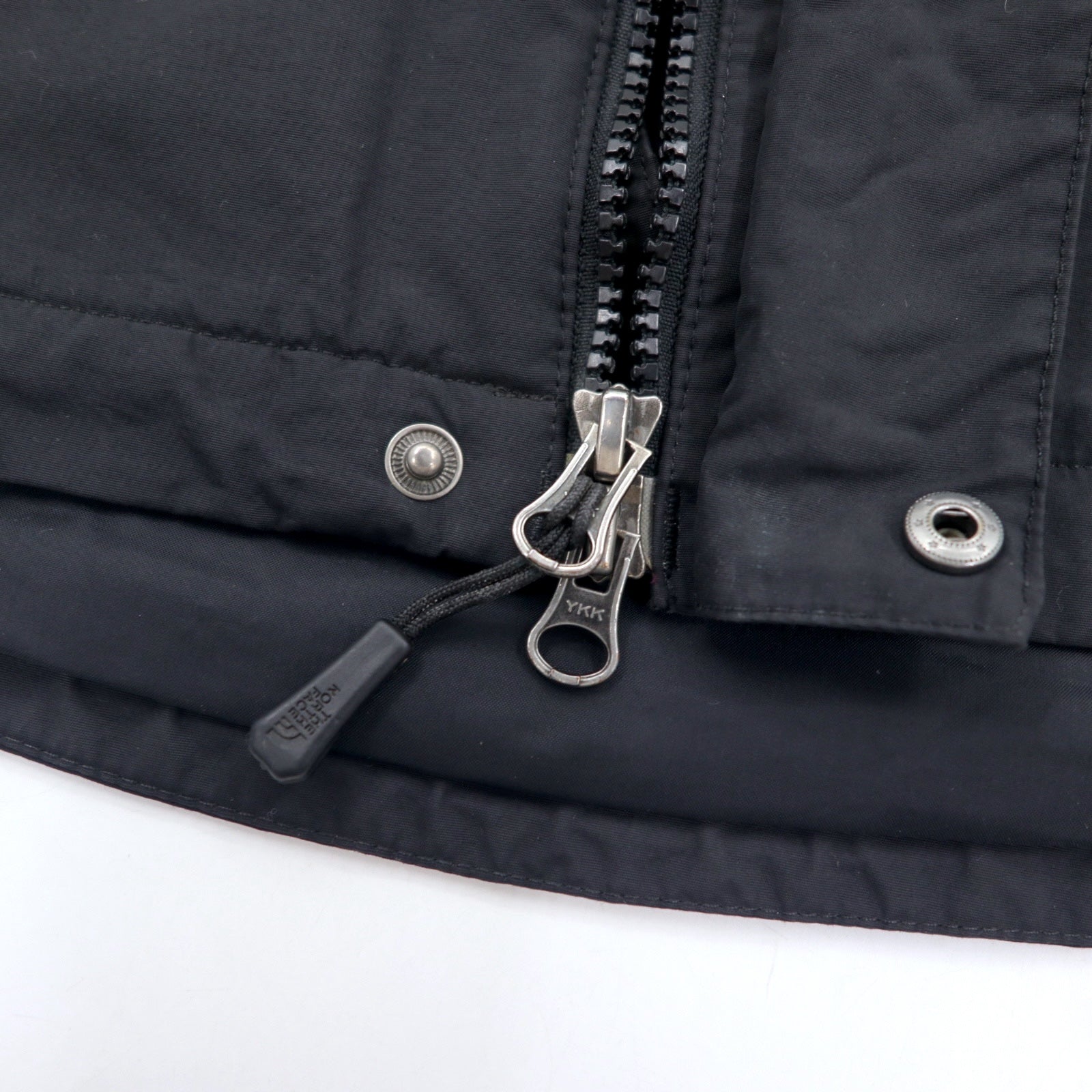THE NORTH FACE Giacca a vento M Nera Nylon HYVENT Idrorepellente Traspirante Zip-in Zip integrata Standard USA