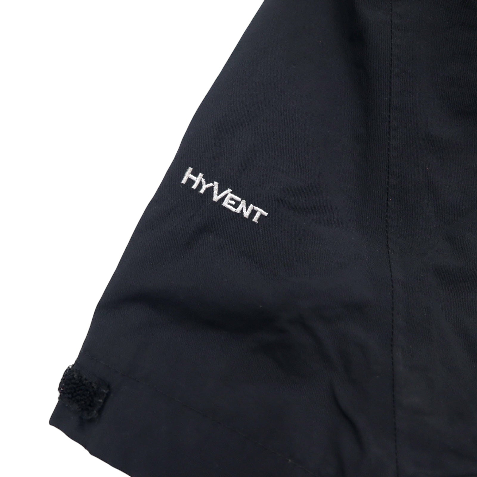 THE NORTH FACE Giacca a vento M Nera Nylon HYVENT Idrorepellente Traspirante Zip-in Zip integrata Standard USA