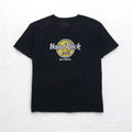 T-shirt Hard Rock CAFE con stampa logo, taglia L, colore nero, in cotone, BALTIMORE, Made in Mexico