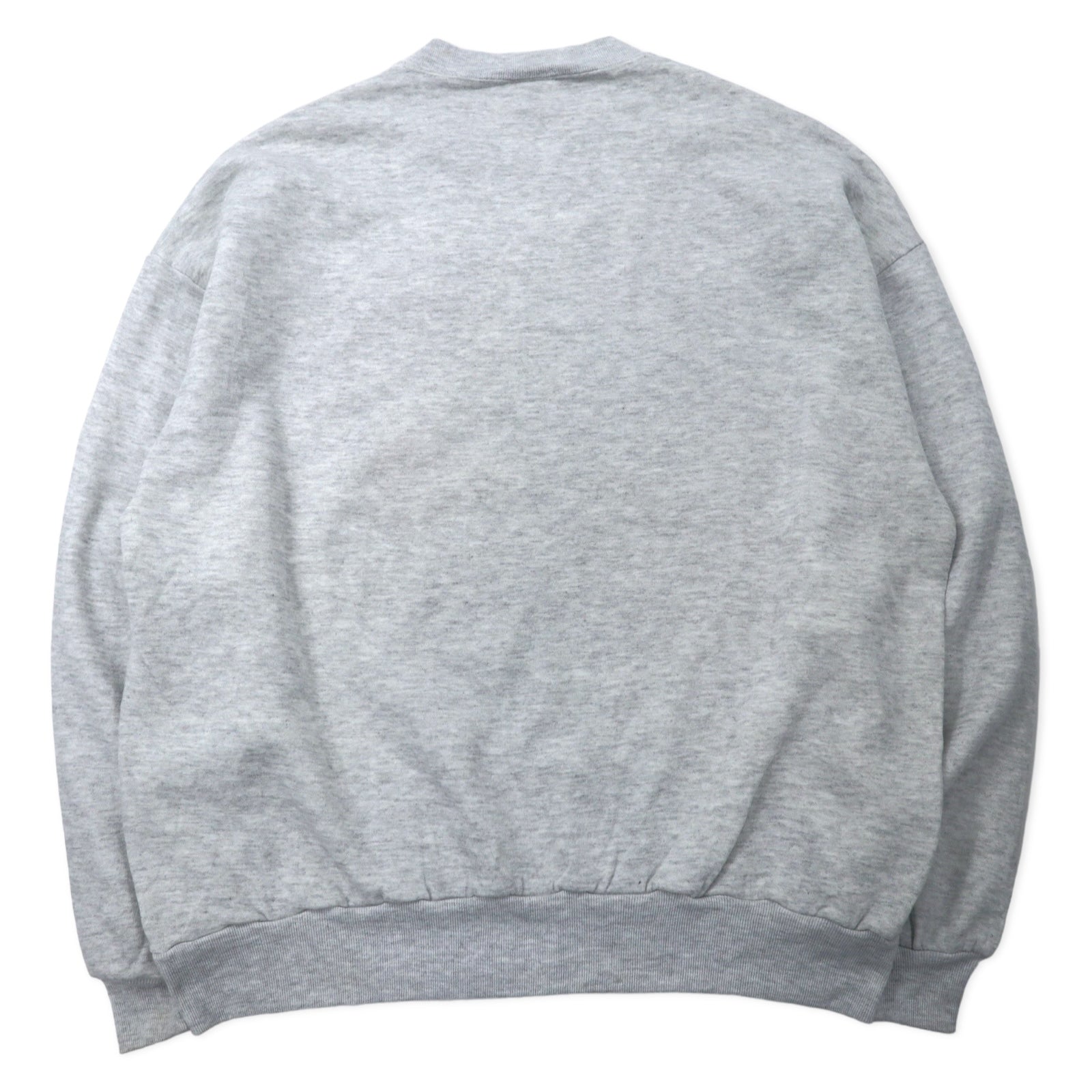 JERZEES Made in USA Anni '90 ARTWEAR Stampa Felpa 2X Grigio Cotone Interno Felpato Taglia Grande