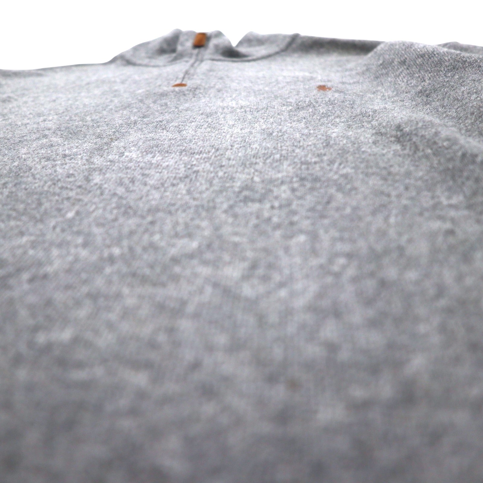 POLO RALPH LAUREN ハーフジップ スウェット L グレー コットン スモールポニー刺繍