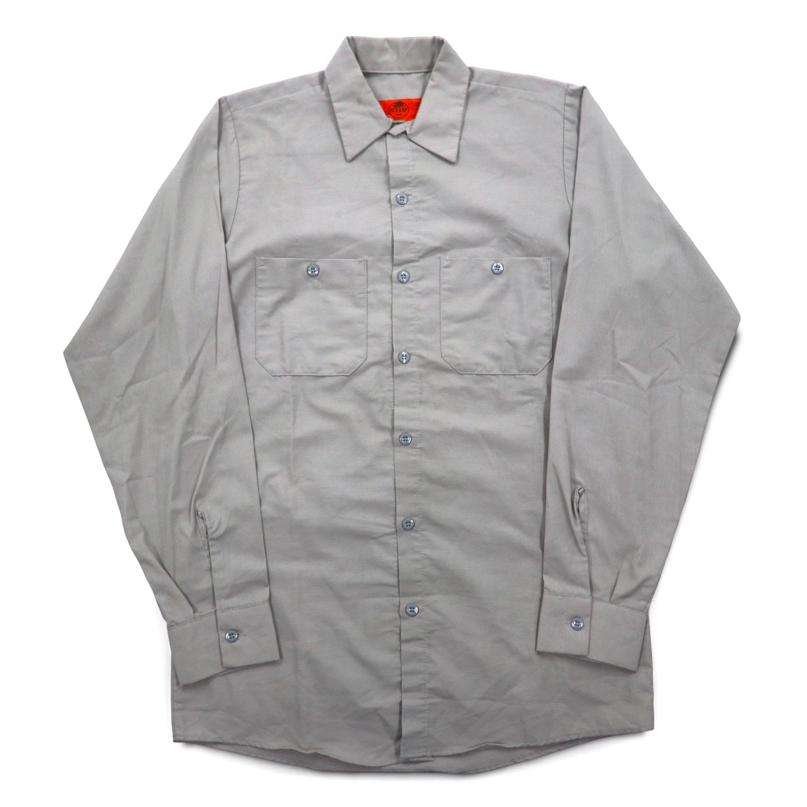 RED KAP Camicia da lavoro S Grigio Poliestere Cotone Tasche frontali Prodotta in Honduras