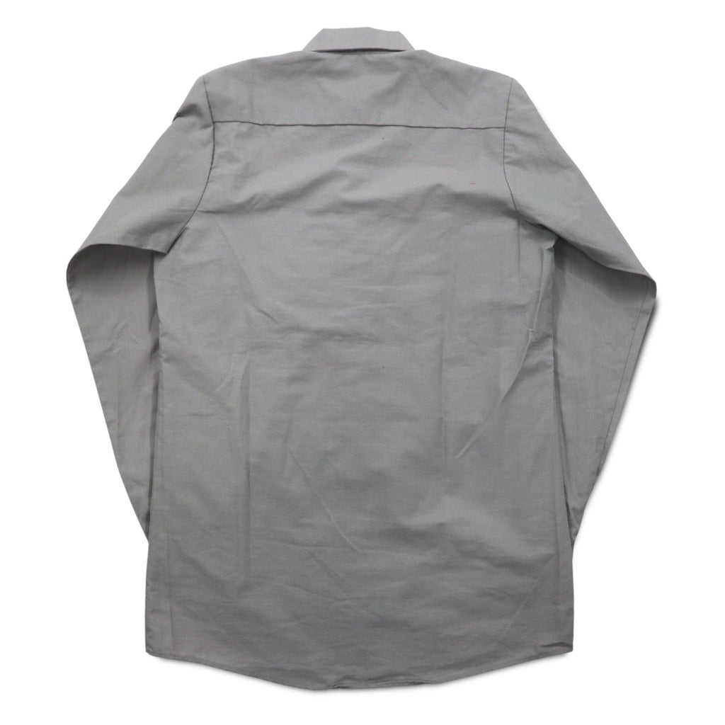 RED KAP Camicia da lavoro S Grigio Poliestere Cotone Tasche frontali Prodotta in Honduras