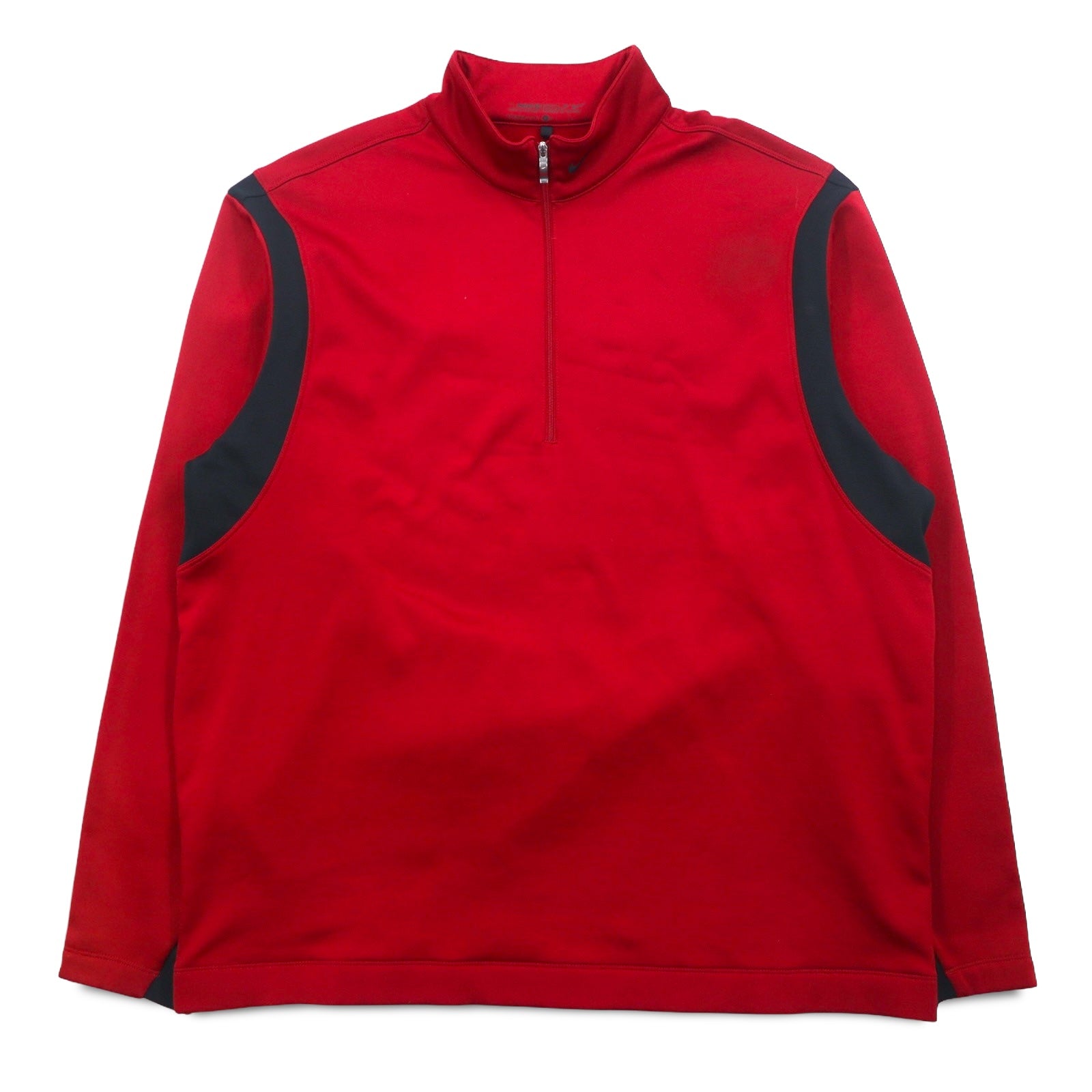 NIKE GOLF Maglia Track Jacket Mezza Zip Rosso Taglia L 1/4 Zip Therma-Fit Pullover Fleece Jacket 381259-651
