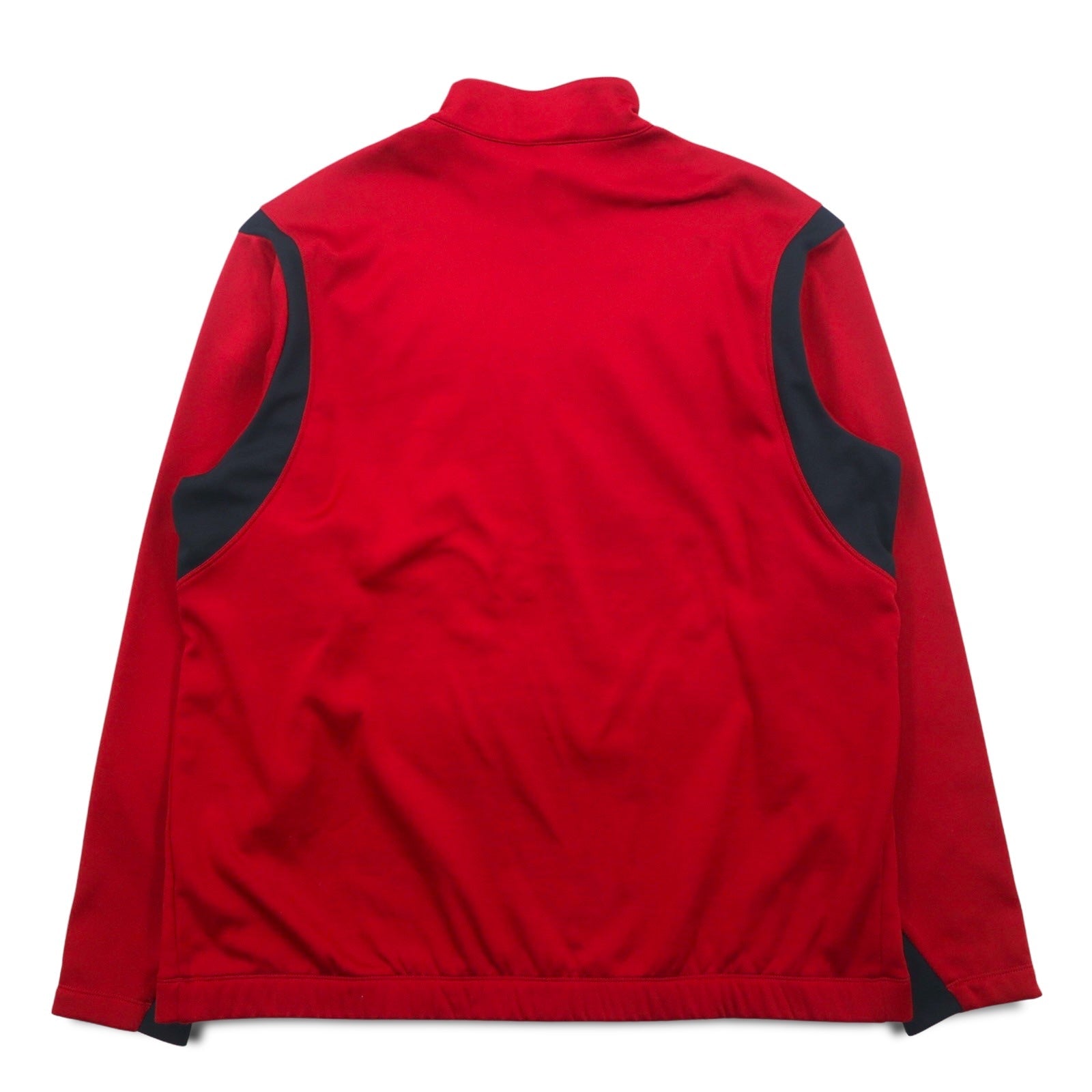 NIKE GOLF Maglia Track Jacket Mezza Zip Rosso Taglia L 1/4 Zip Therma-Fit Pullover Fleece Jacket 381259-651