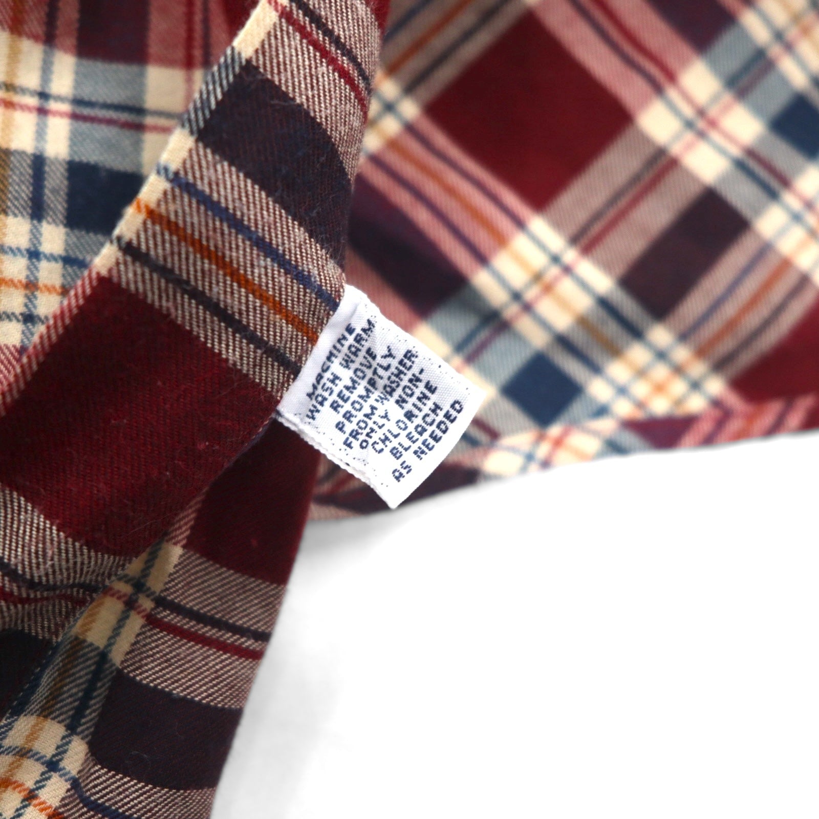 Ralph Lauren 90年代 ボタンダウン フランネルシャツ XL レッド BLAIRE チェック スモールポニー刺繡