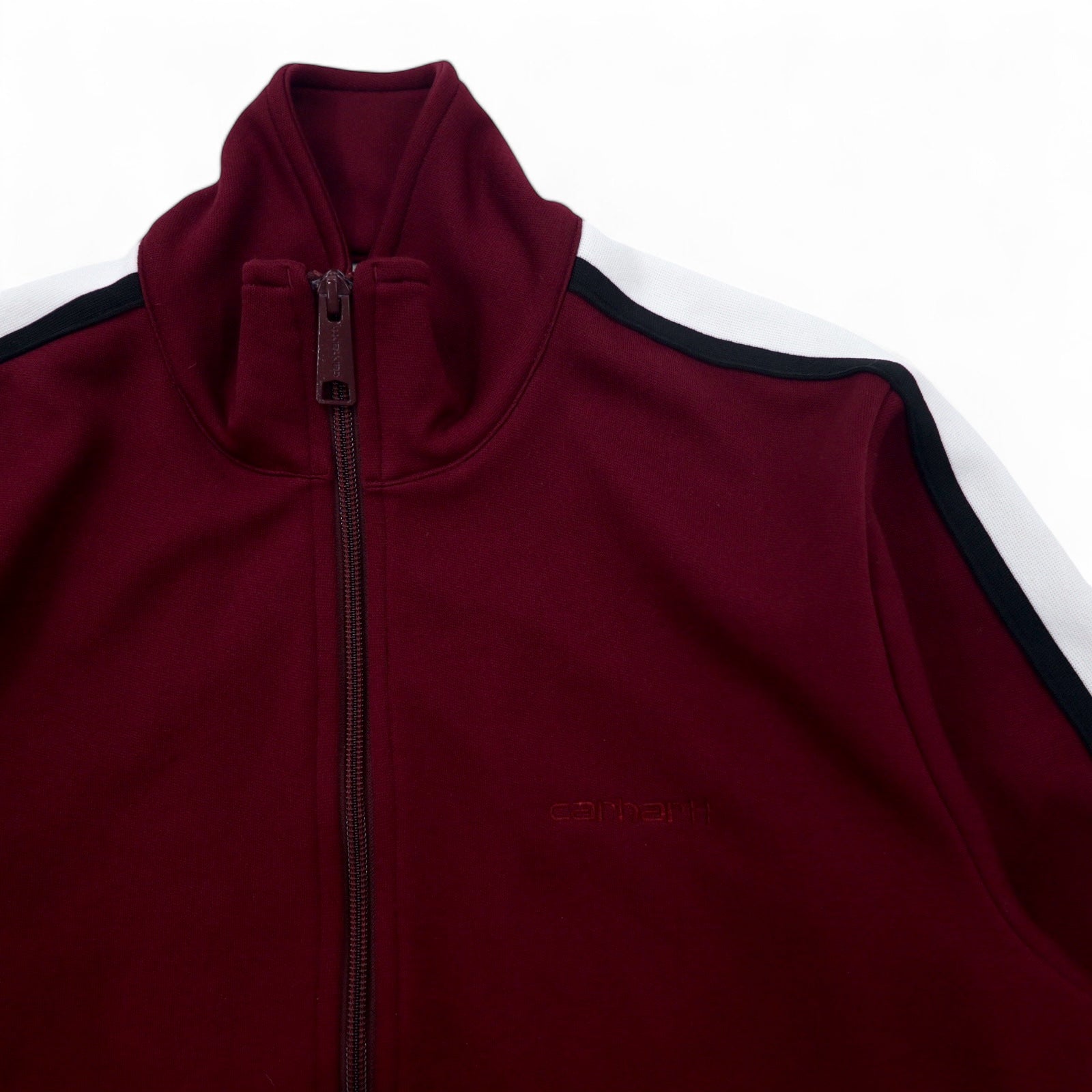 carhartt WIP Giacca da Pista Tuta S Viola Poliestere Bande Laterali Logo Ricamato W' Evie Jacket 1026904
