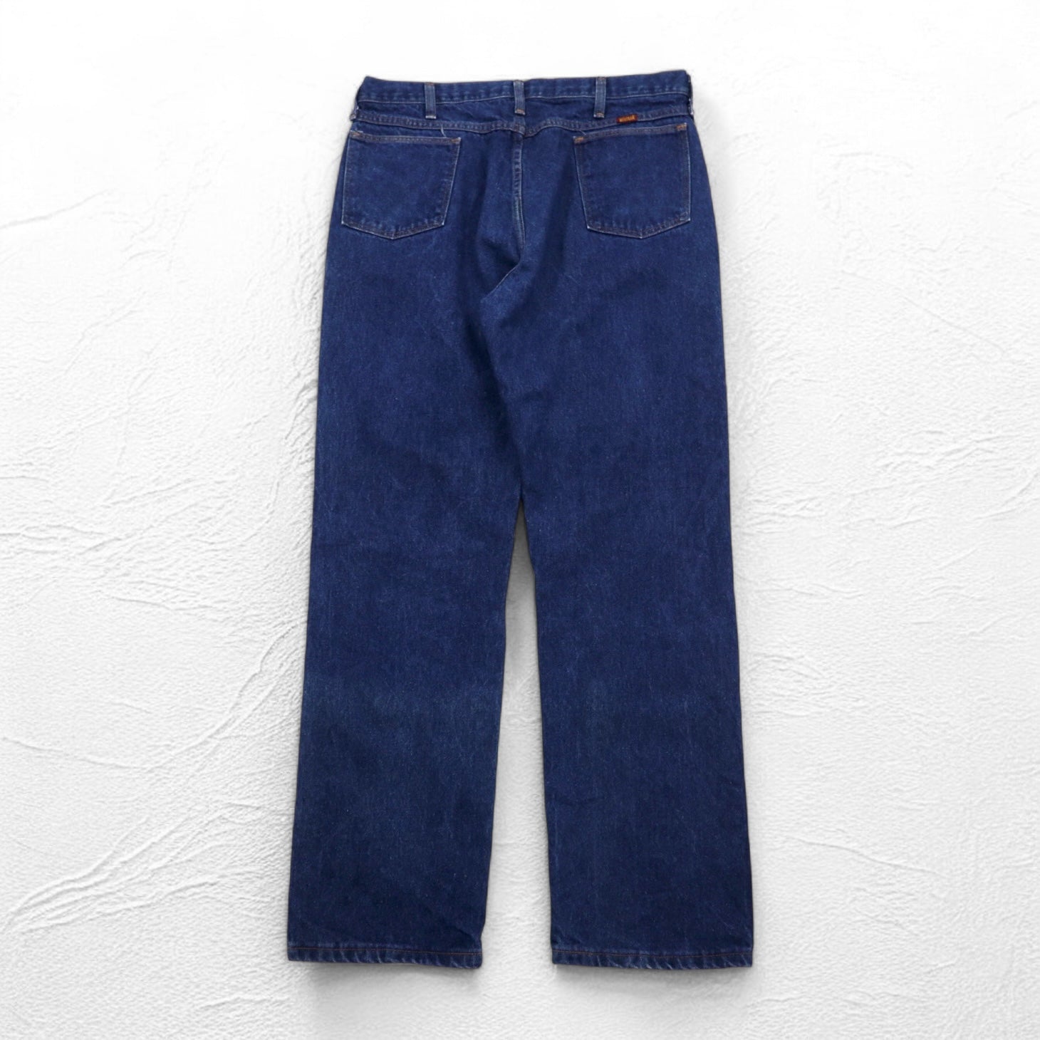RUSTLER (Wrangler) Pantaloni in denim anni '90 USA L Blu indaco 87620NV