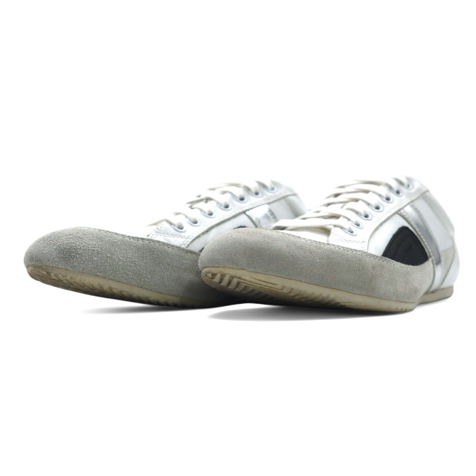 DIOR HOMME sneakers German Trainer 24.5cm, bianco, pelle, made in Italy, Hedi Slimane 07AW