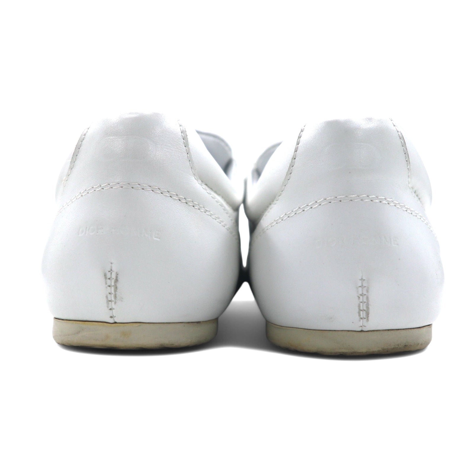 DIOR HOMME sneakers German Trainer 24.5cm, bianco, pelle, made in Italy, Hedi Slimane 07AW