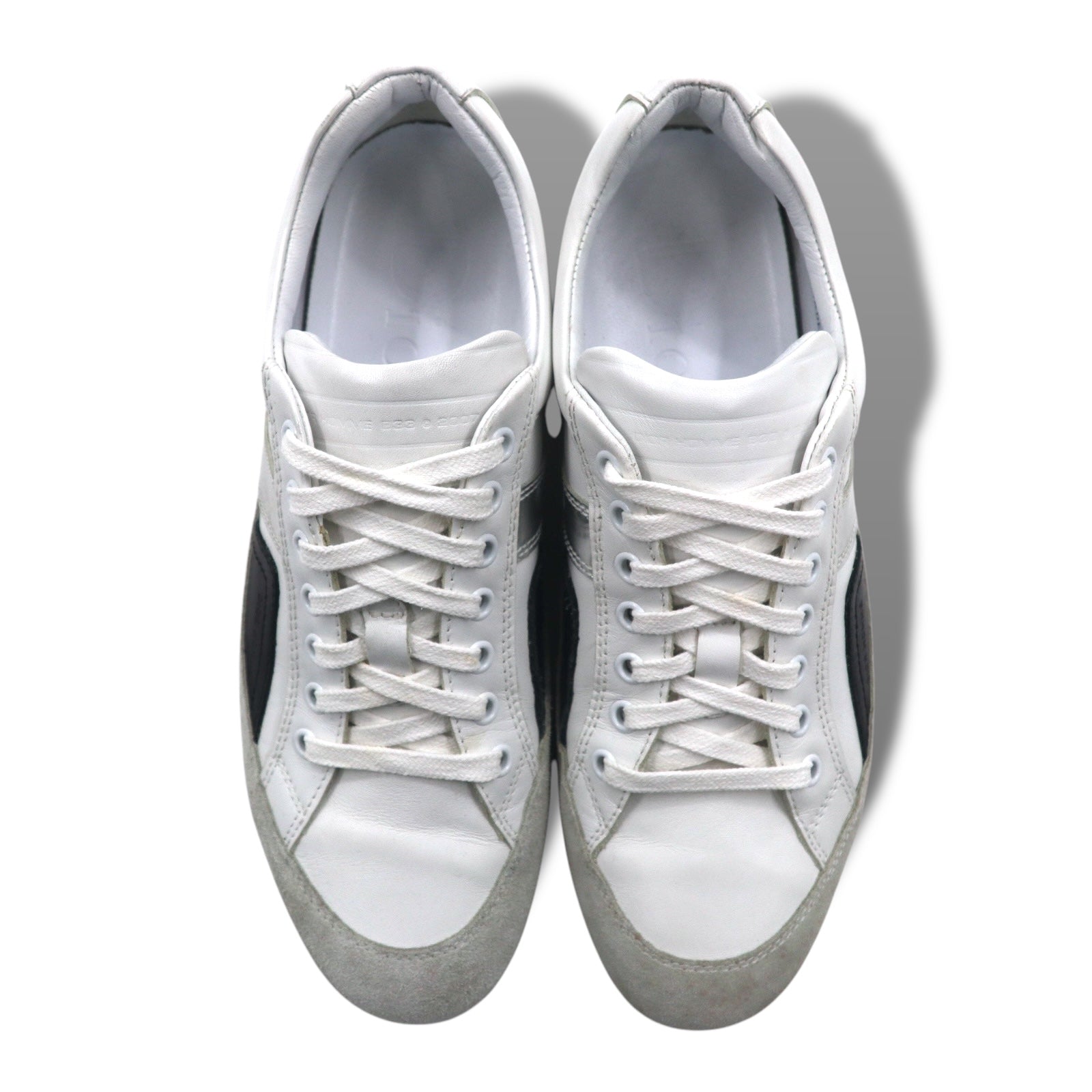 DIOR HOMME sneakers German Trainer 24.5cm, bianco, pelle, made in Italy, Hedi Slimane 07AW