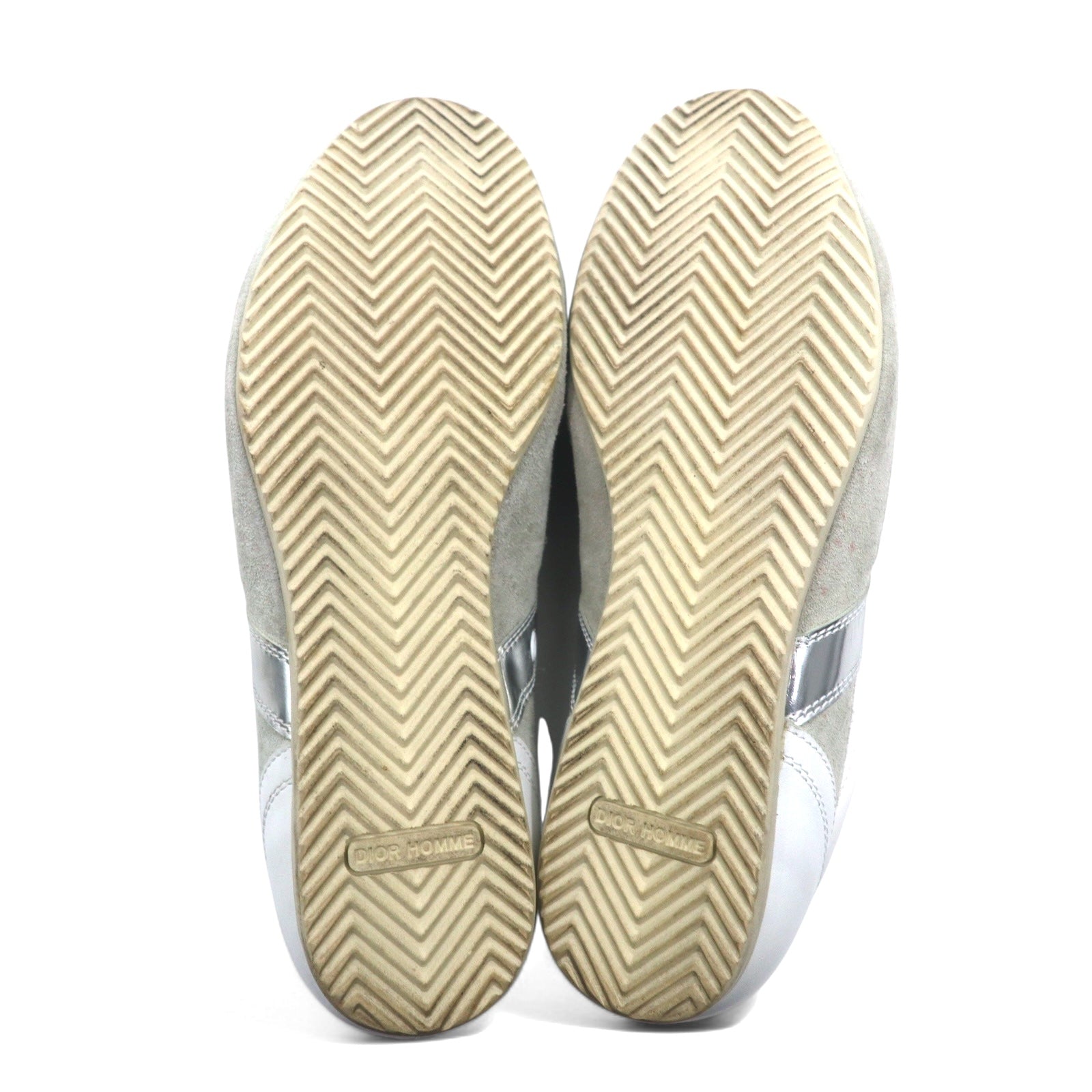 DIOR HOMME sneakers German Trainer 24.5cm, bianco, pelle, made in Italy, Hedi Slimane 07AW